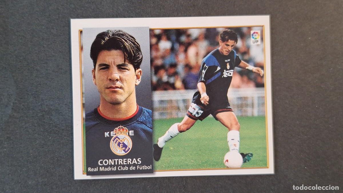 Cromos de Futebol: CONTRERAS REAL MADRID LIGA ESTE 1998 1999 98 99 NUNCA PEGADO SIN PEGAR