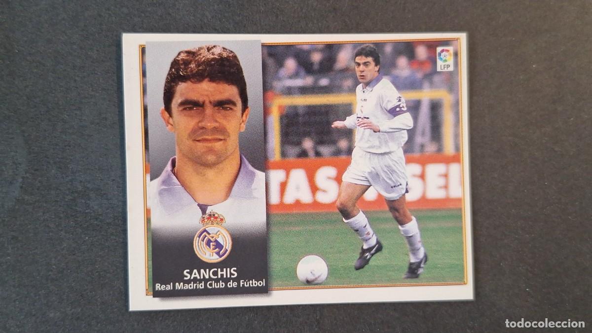 Cromos de F&uacute;tbol: SANCHIS REAL MADRID LIGA ESTE 1998 1999 98 99 NUNCA PEGADO SIN PEGAR