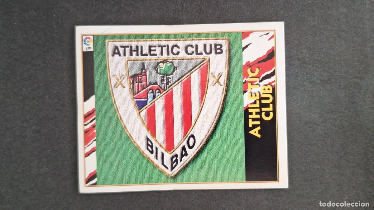 Cromos de F&uacute;tbol: L3 ESCUDO ATHLETIC CLUB DE BILBAO LIGA ESTE 1997 1998 97 98 NUNCA PEGADO SIN PEGAR