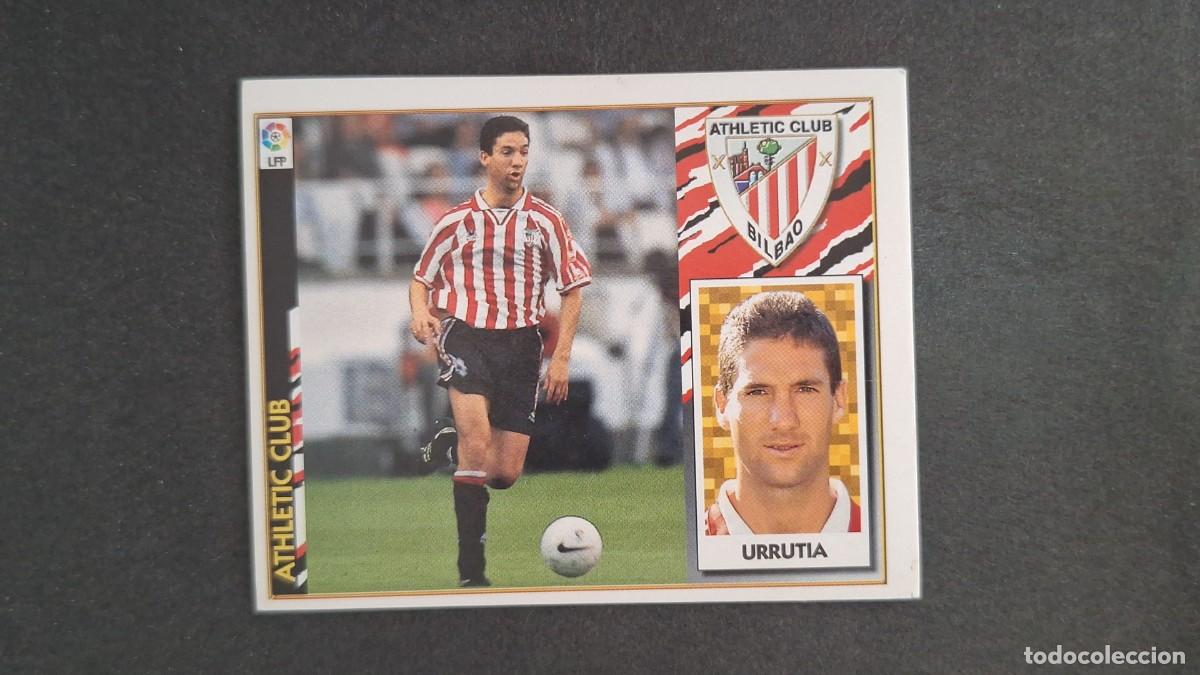 Cromos de F&uacute;tbol: L3 URRUTIA ATHLETIC CLUB DE BILBAO LIGA ESTE 1997 1998 97 98 NUNCA PEGADO SIN PEGAR