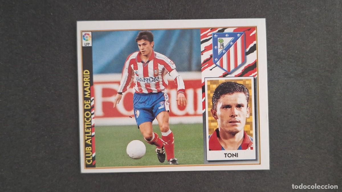Cromos de F&uacute;tbol: L3 TONI ATLETICO DE MADRID LIGA ESTE 1997 1998 97 98 NUNCA PEGADO SIN PEGAR