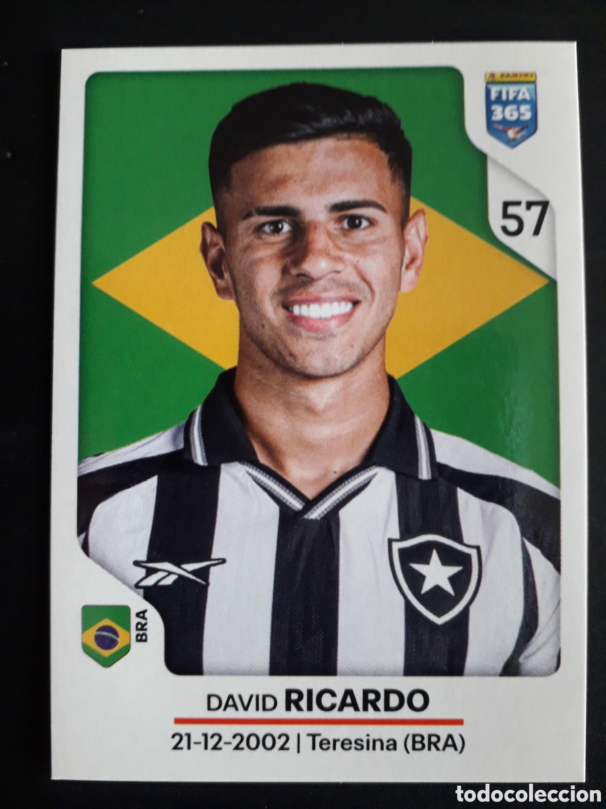 Cromos de F&uacute;tbol: RICARDO BOTAFOGO, N&deg; 49 FIFA 365 PANINI STICKER 2026 PEDIDO M&Iacute;NIMO 3&euro;