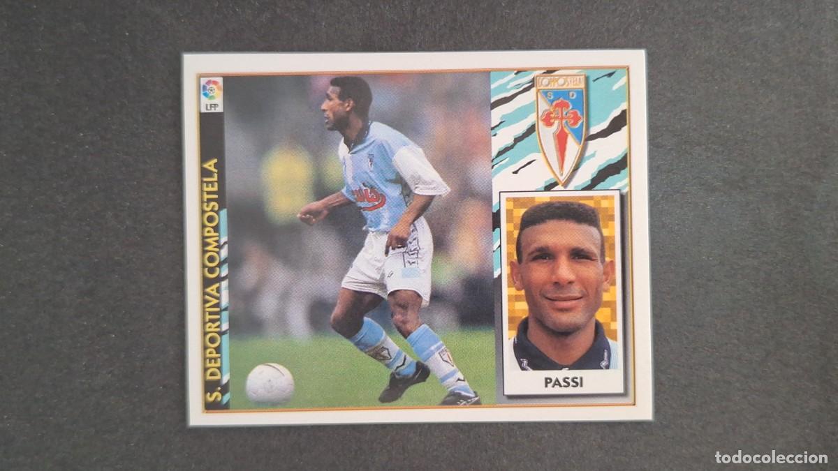 Cromos de F&uacute;tbol: L3 PASSI S. D. COMPOSTELA LIGA ESTE 1997 1998 97 98 NUNCA PEGADO SIN PEGAR