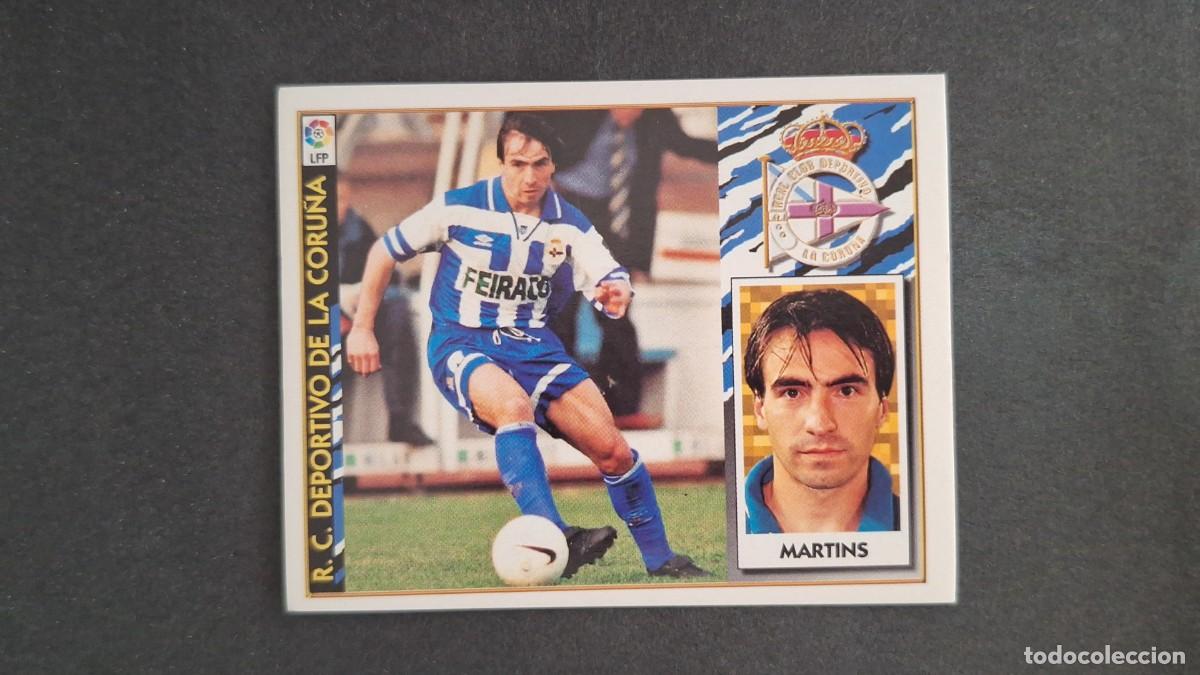 Cromos de F&uacute;tbol: L3 MARTINS DEPORTIVO DE LA CORU&Ntilde;A LIGA ESTE 1997 1998 97 98 NUNCA PEGADO SIN PEGAR
