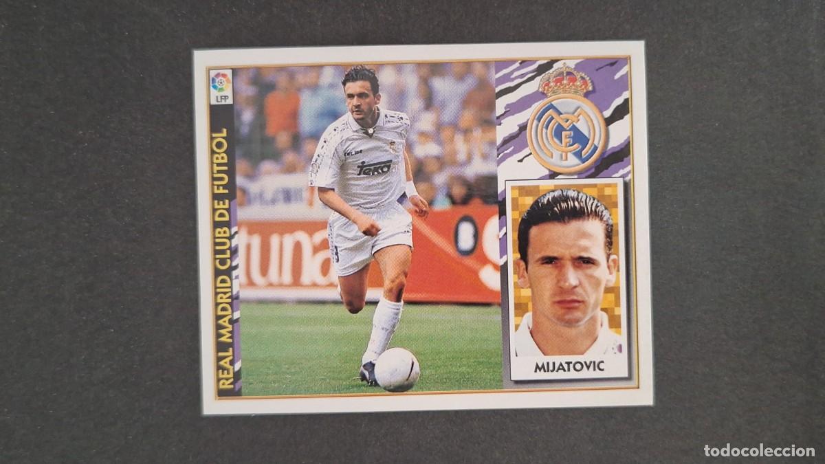 Cromos de F&uacute;tbol: L3 MIJATOVIC REAL MADRID LIGA ESTE 1997 1998 97 98 NUNCA PEGADO SIN PEGAR