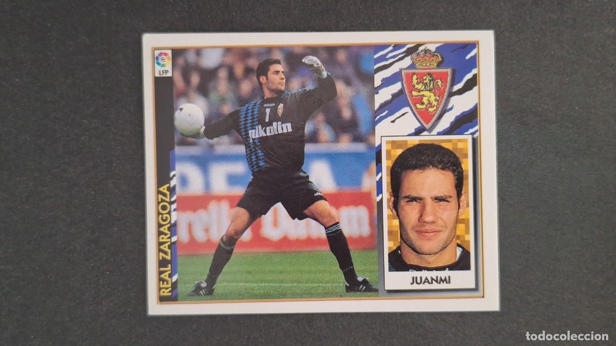 Cromos de F&uacute;tbol: L3 JUANMI REAL ZARAGOZA LIGA ESTE 1997 1998 97 98 NUNCA PEGADO SIN PEGAR