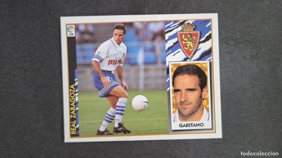 Cromos de F&uacute;tbol: L3 GARITANO REAL ZARAGOZA LIGA ESTE 1997 1998 97 98 NUNCA PEGADO SIN PEGAR
