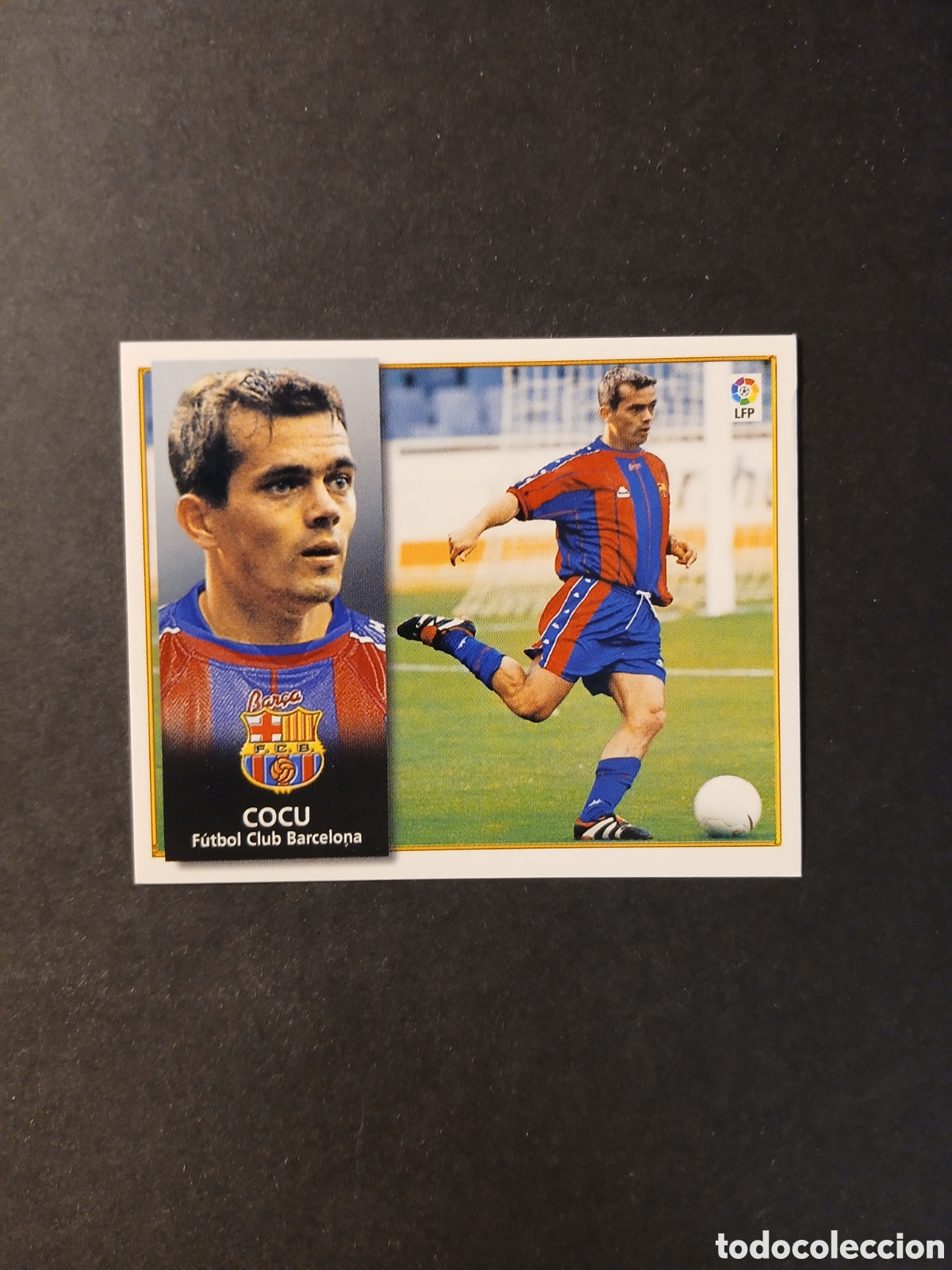 Figurine di Calcio: COCU BARCELONA VERSION LIGA ESTE 1998/99 98 99 NUNCA PEGADO SIN PEGAR