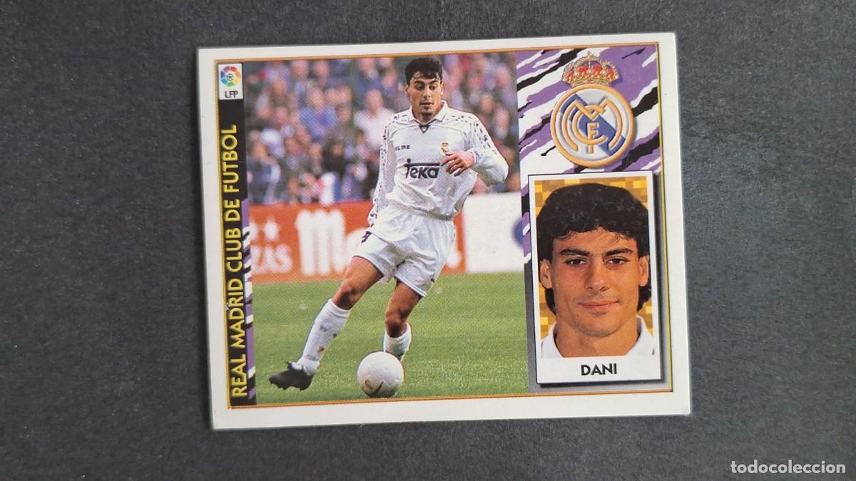 Figurine di Calcio: L3 DANI REAL MADRID FICHAJE 6 LIGA ESTE 1997 1998 97 98 NUNCA PEGADO SIN PEGAR