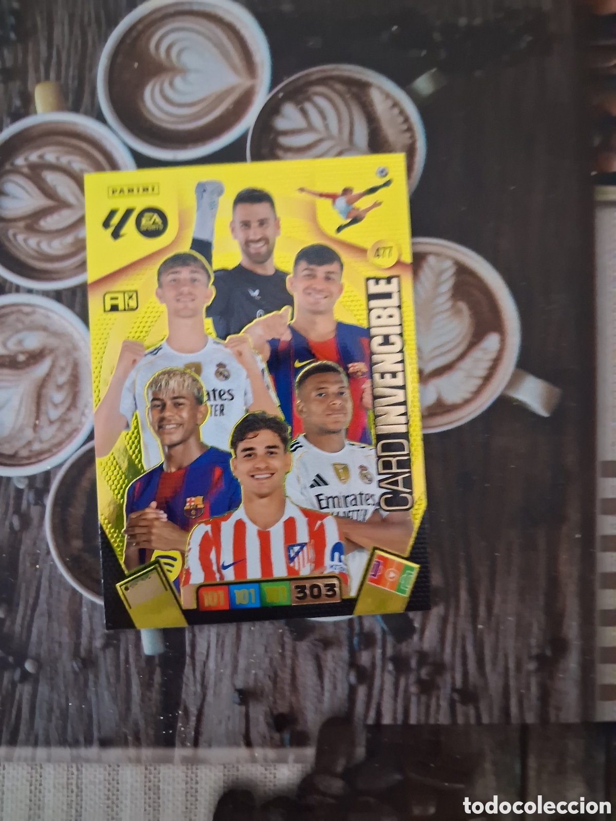 Cromos de F&uacute;tbol: Adrenalyn 25 26 card invencible nueva