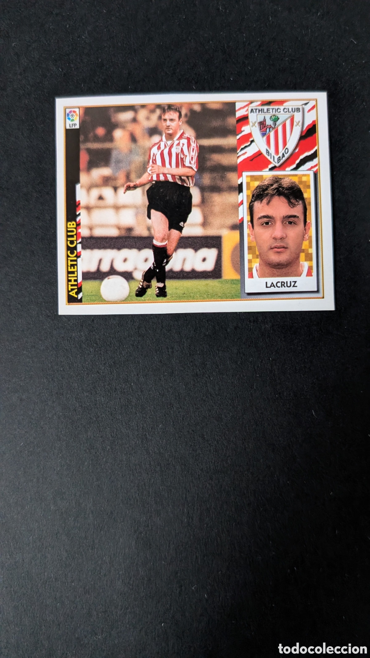 Cromos de F&uacute;tbol: LACRUZ BILBAO COLOCA LIGA ESTE 1997/98 97 98 RECORTADO