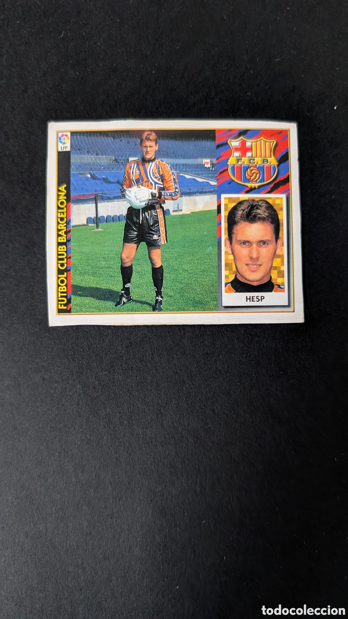 Cromos de F&uacute;tbol: HESP BARCELONA COLOCA LIGA ESTE 1997/98 97 98 RECORTADO