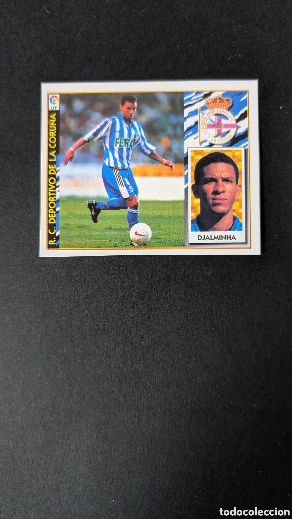 Cartes &agrave; collectionner de Football: DJALMINHA DEPORTIVO COLOCA LIGA ESTE 1997/98 97 98 RECORTADO