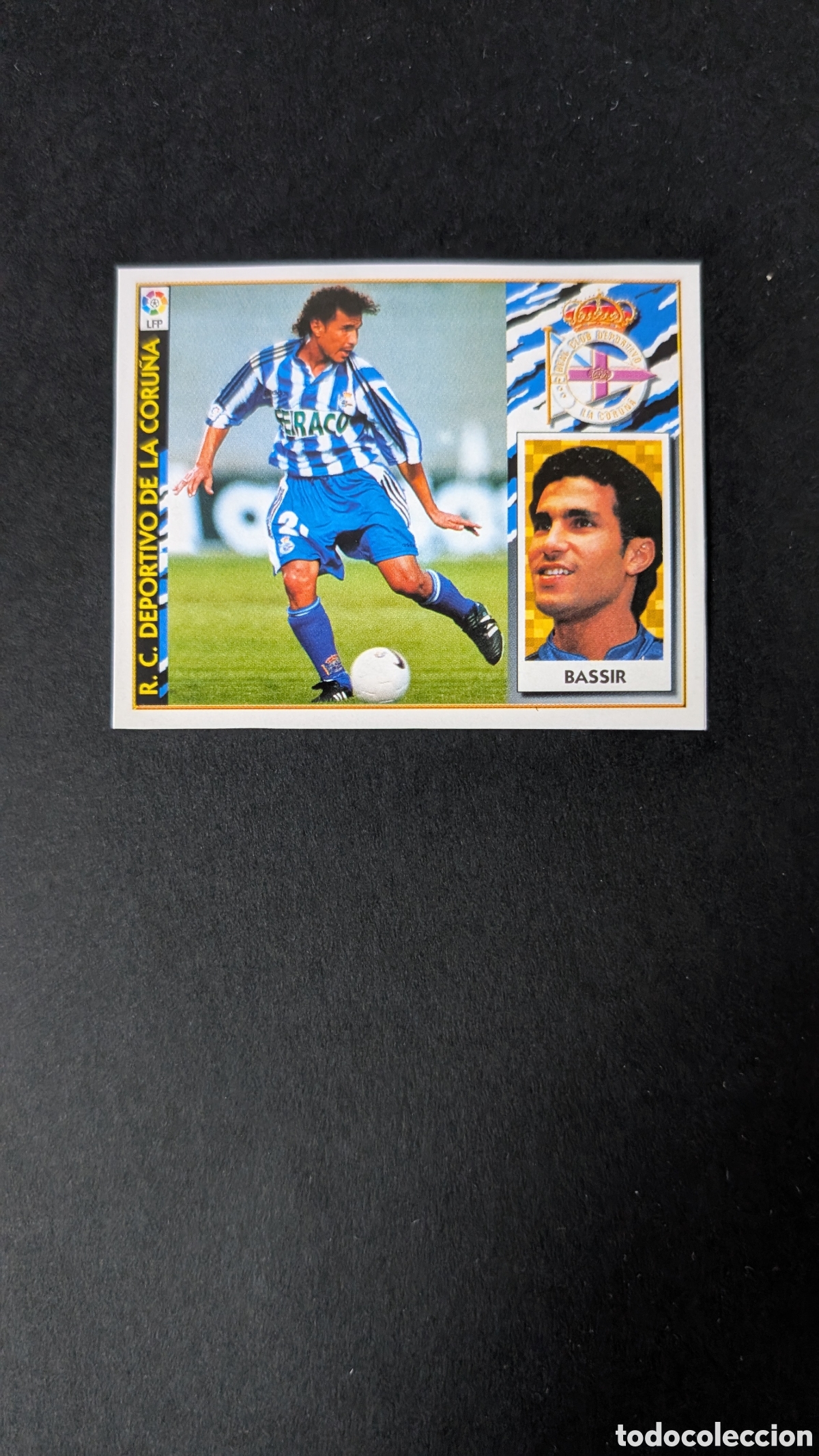 Cartes &agrave; collectionner de Football: BASSIR DEPORTIVO COLOCA LIGA ESTE 1997/98 97 98 RECORTADO
