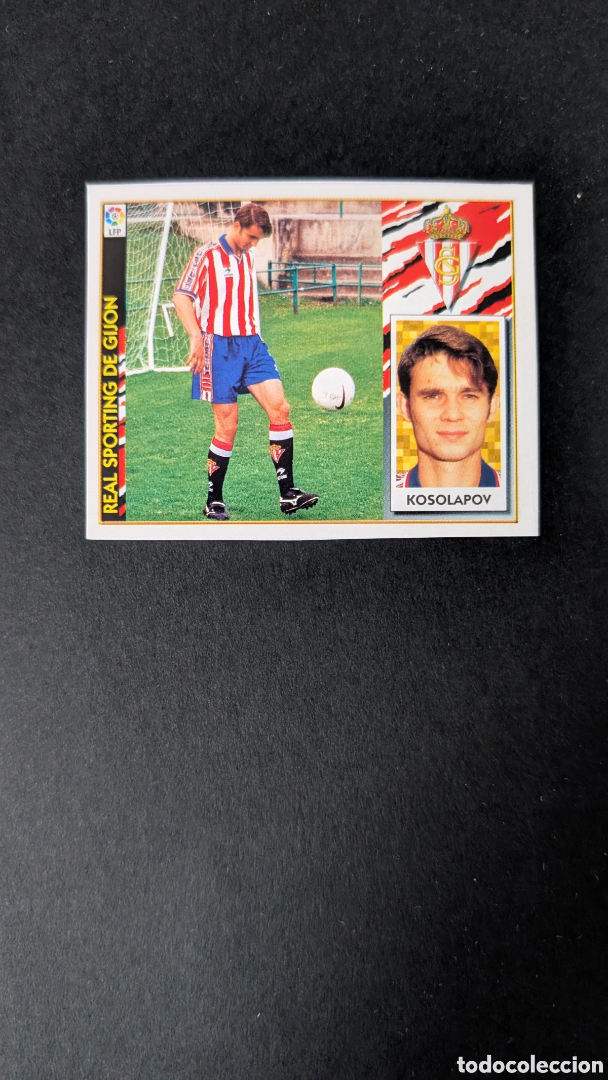Cartes &agrave; collectionner de Football: KOSOLAPOV SPORTING GIJON COLOCA LIGA ESTE 1997/98 97 98 RECORTADO