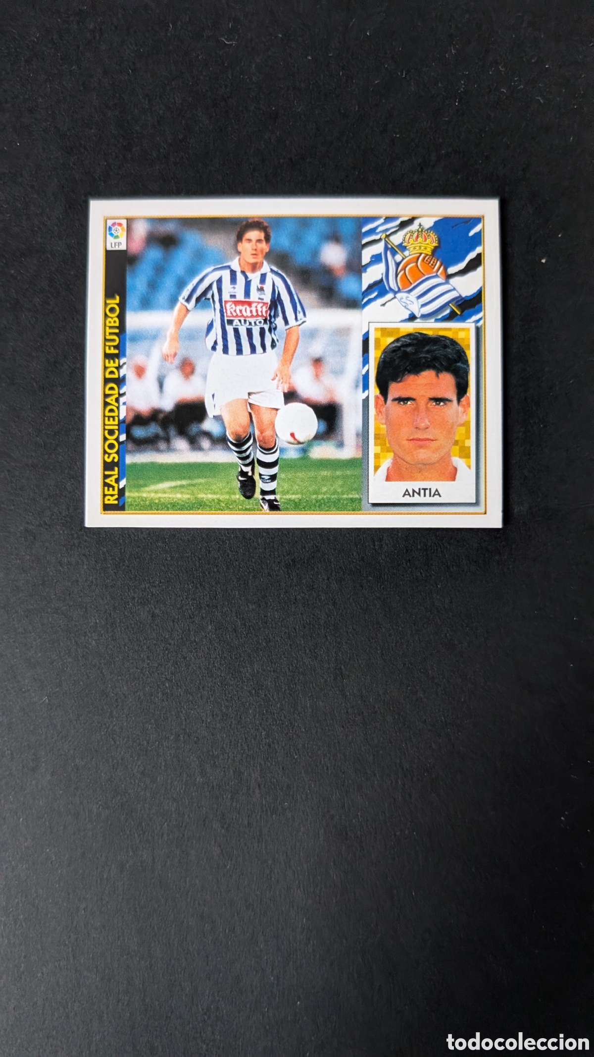 Cromos de F&uacute;tbol: ANTIA REAL SOCIEDAD COLOCA LIGA ESTE 1997/98 97 98 RECORTADO