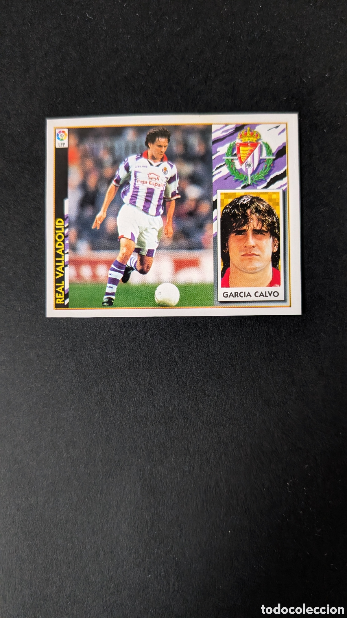 Cromos de Futebol: GARCIA CALVO VALLADOLID COLOCA LIGA ESTE 1997/98 97 98 RECORTADO