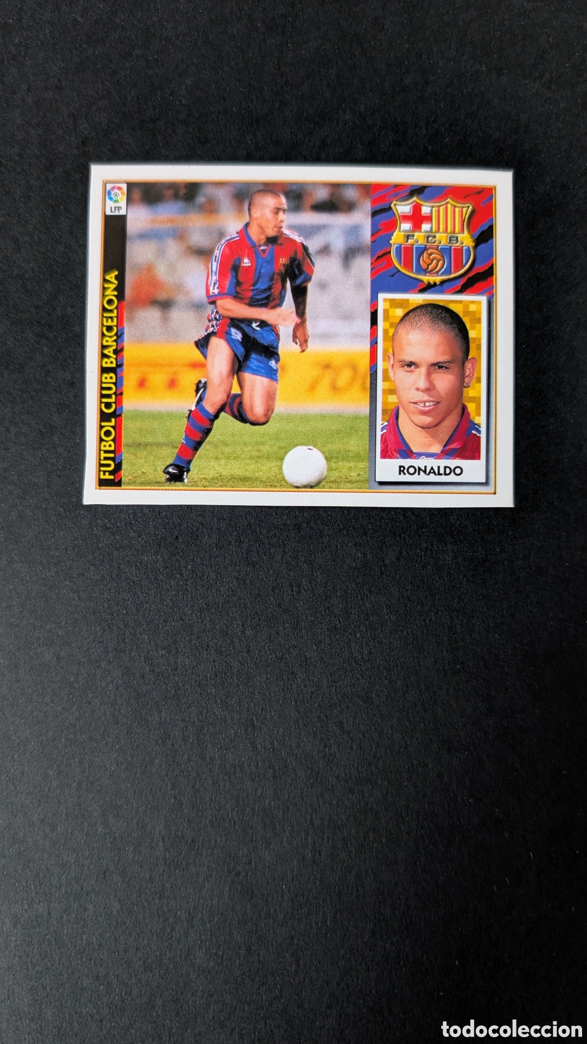 Cromos de Futebol: RONALDO BARCELONA BAJA LIGA ESTE 1997/98 97 98 RECORTADO
