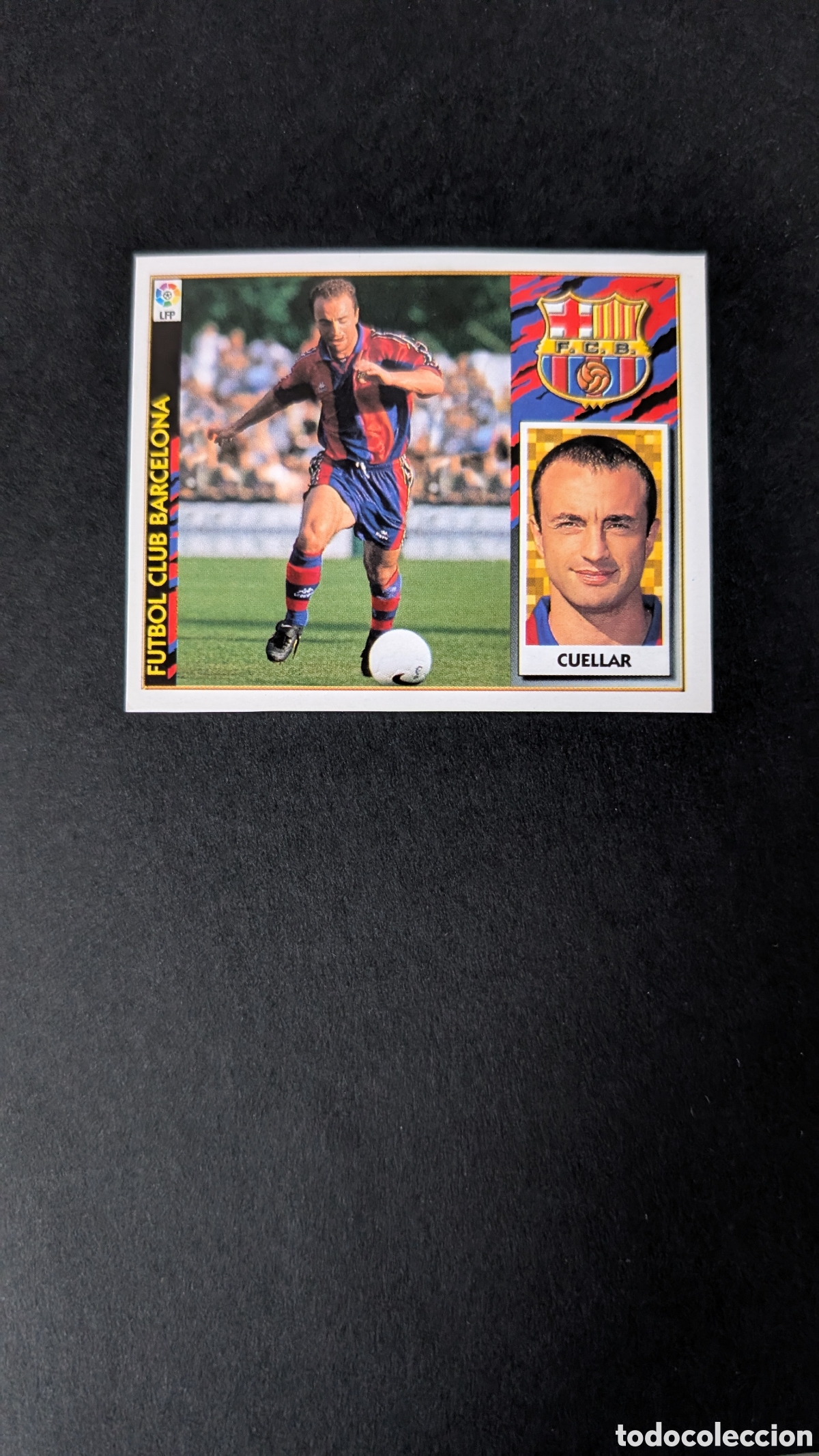 Cromos de Futebol: CUELLAR BARCELONA BAJA LIGA ESTE 1997/98 97 98 RECORTADO