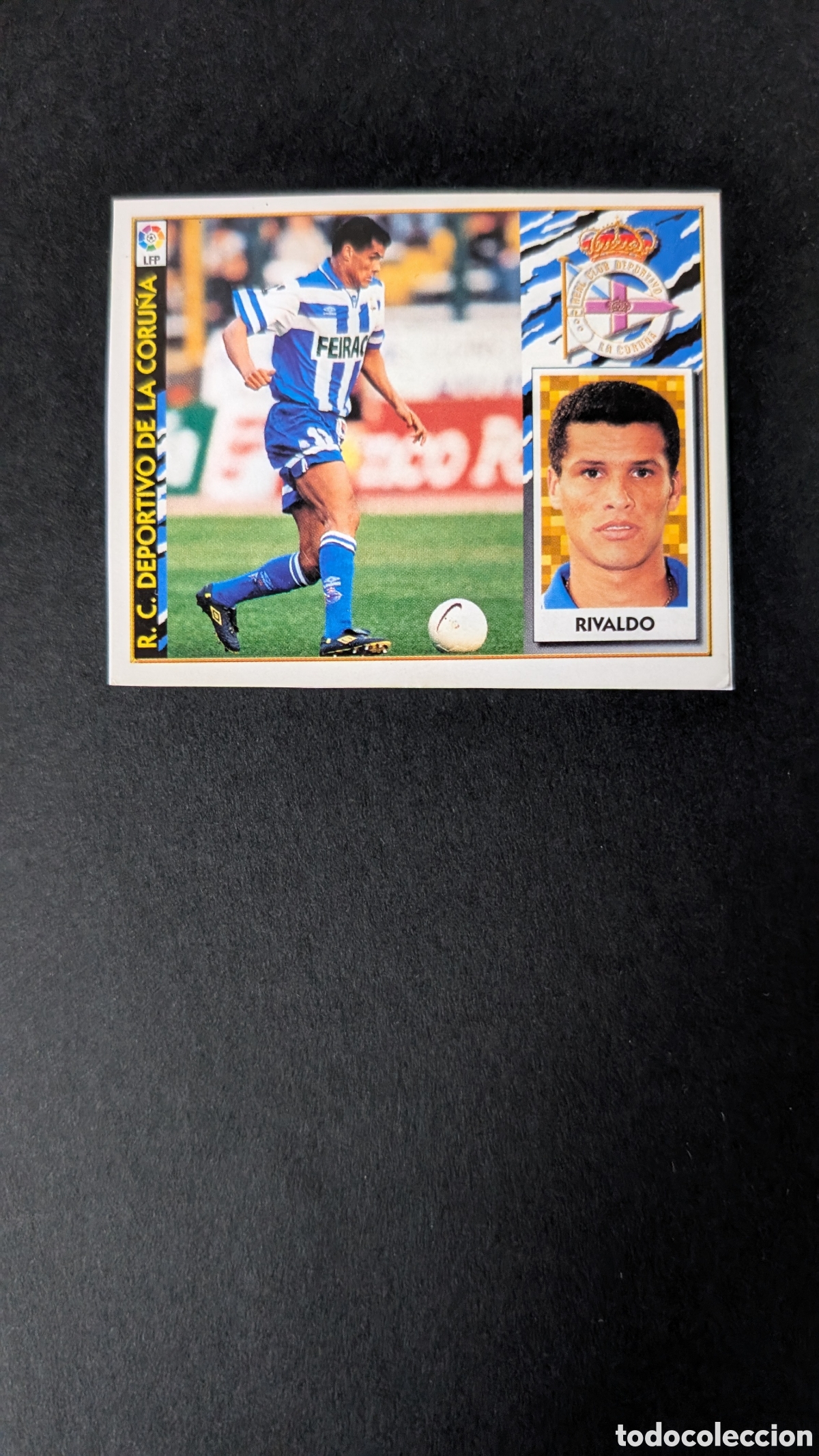 Cromos de Futebol: RIVALDO DEPORTIVO BAJA LIGA ESTE 1997/98 97 98 RECORTADO