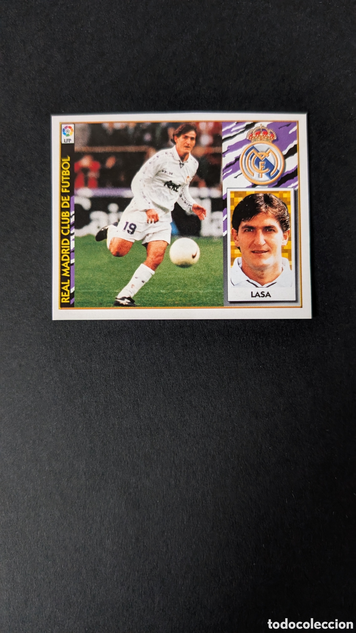 Cromos de Futebol: LASA REAL MADRID BAJA LIGA ESTE 1997/98 97 98 RECORTADO