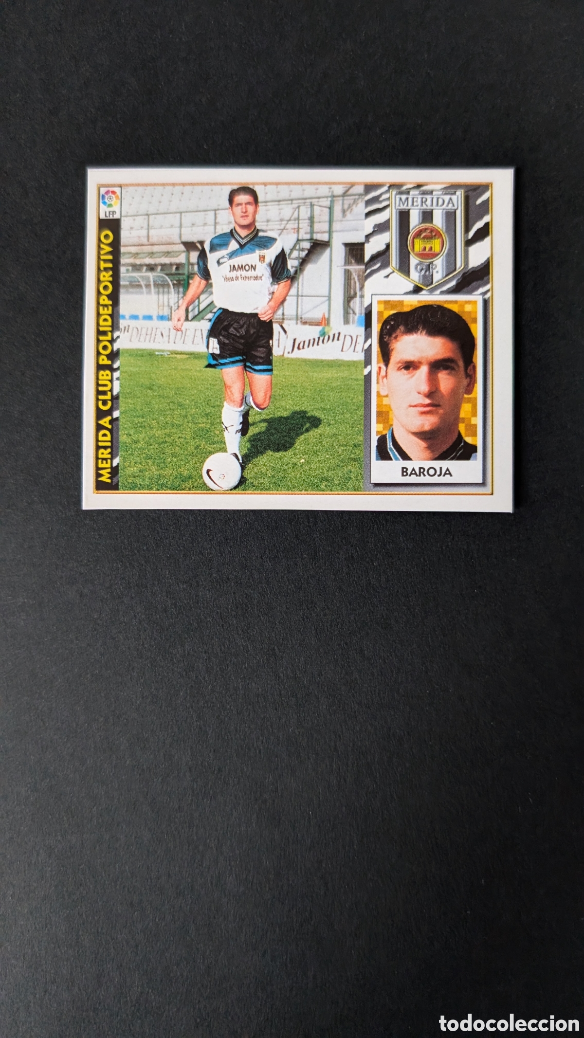 Cromos de Futebol: BAROJA MERIDA BAJA LIGA ESTE 1997/98 97 98 RECORTADO