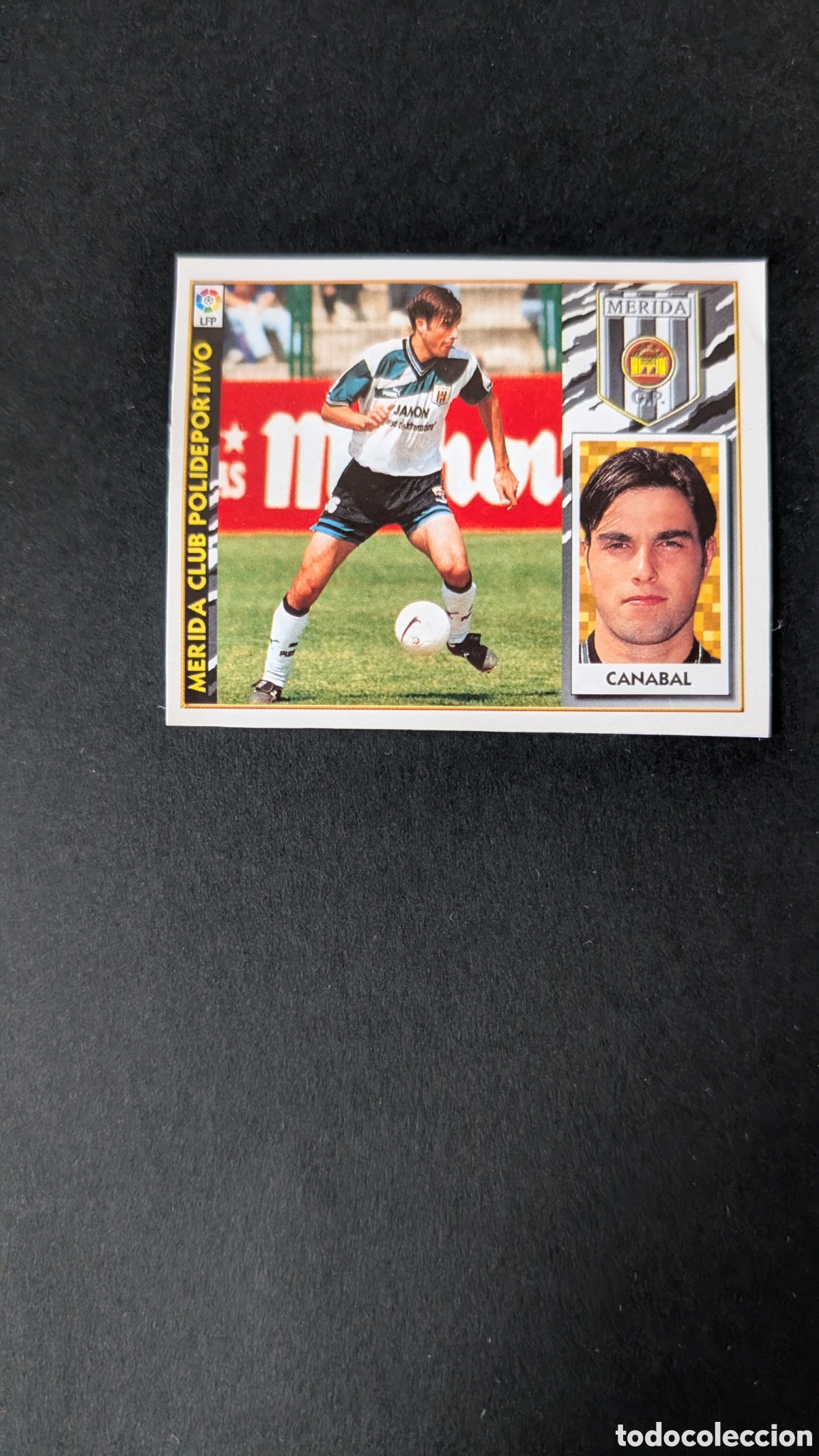 Cromos de Futebol: CANABAL MERIDA BAJA LIGA ESTE 1997/98 97 98 RECORTADO
