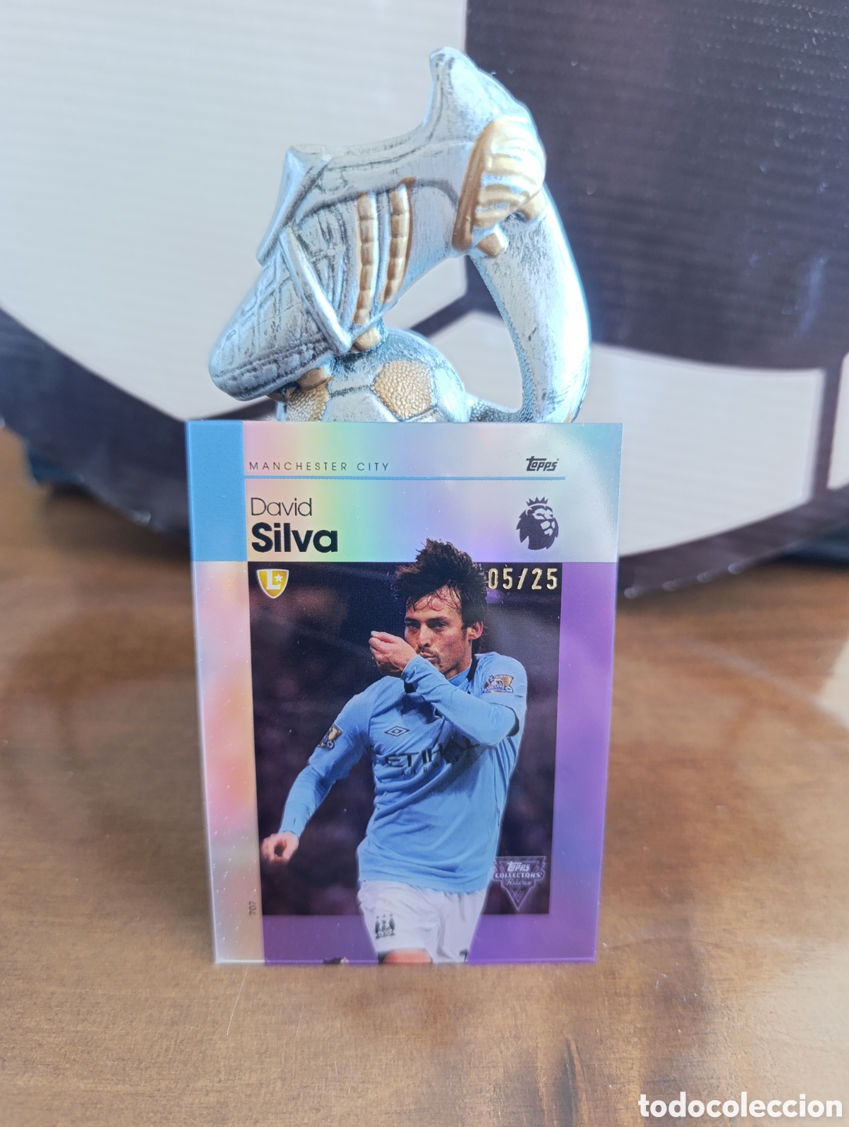 Cartes &agrave; collectionner de Football: David Silva Leyenda Manchester City
