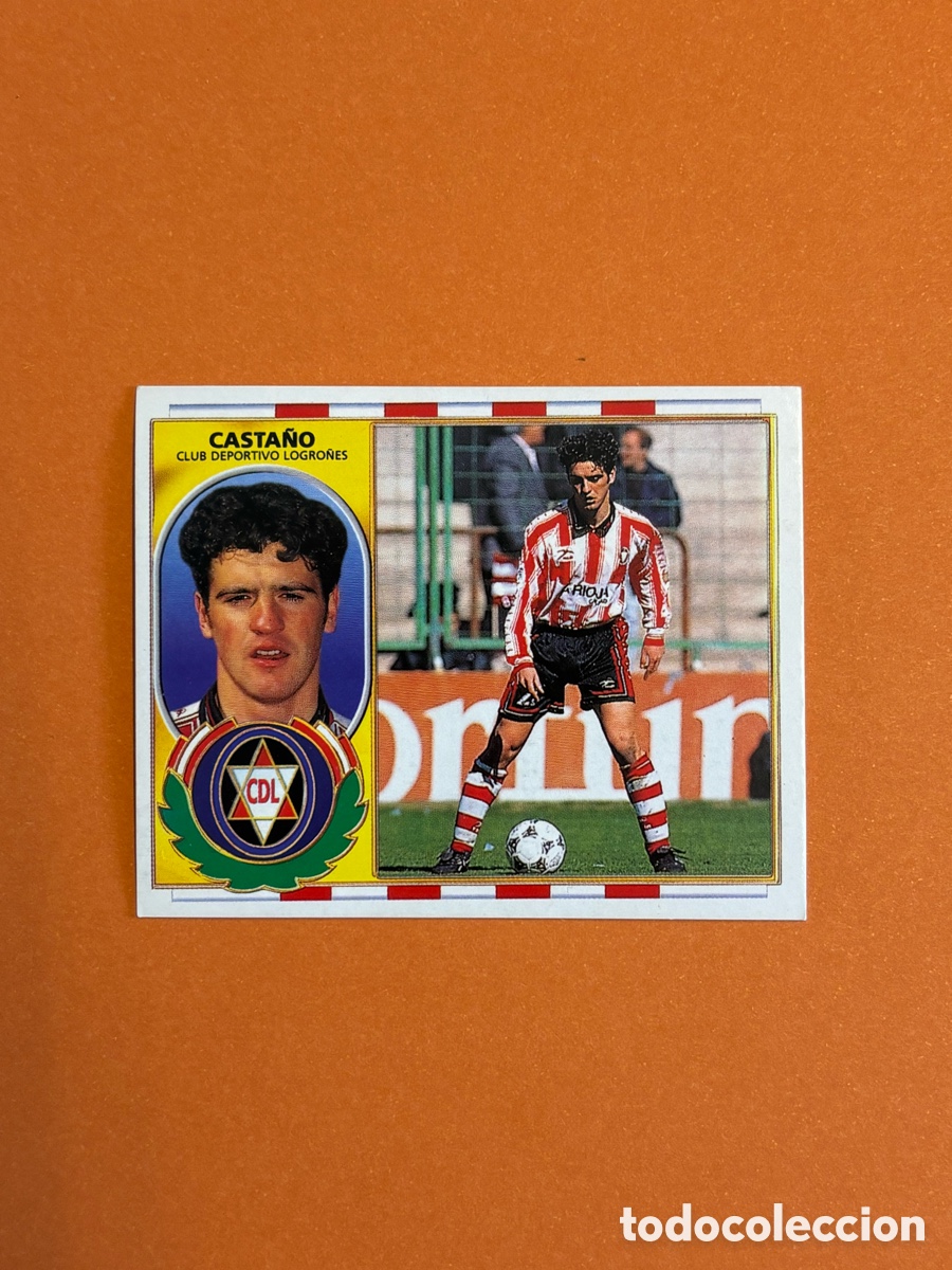 Cartes &agrave; collectionner de Football: CASTA&Ntilde;O LOGRO&Ntilde;ES ESTE 1996 1997 CROMO FUTBOL LIGA 96 97 - SIN PEGAR