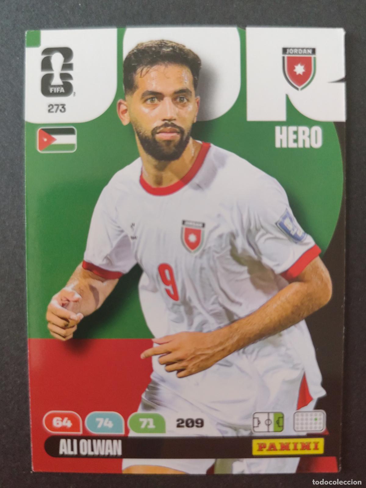 Cromos de F&uacute;tbol: 273 ALI OLWAN JORDANIA ADRENALYN MUNDIAL FIFA WORLD CUP 2026 PANINI