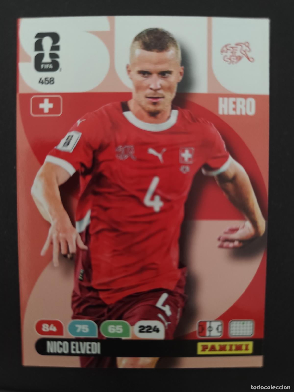 Cromos de F&uacute;tbol: 458 NICO ELVEDI SUIZA ADRENALYN MUNDIAL FIFA WORLD CUP 2026 PANINI