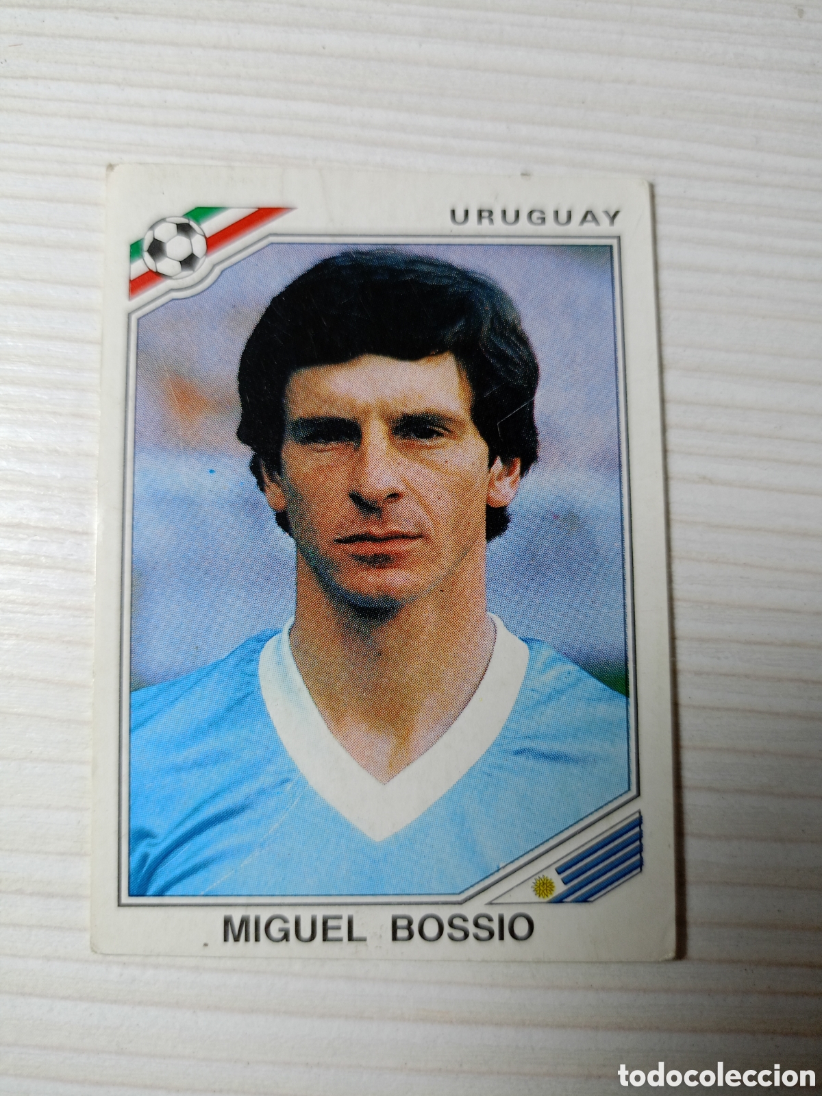 Figurine di Calcio: PANINI - MEXICO 86 - 1986 - URUGUAY - MIGUEL BOSSIO 320 - NUNCA PEGADO