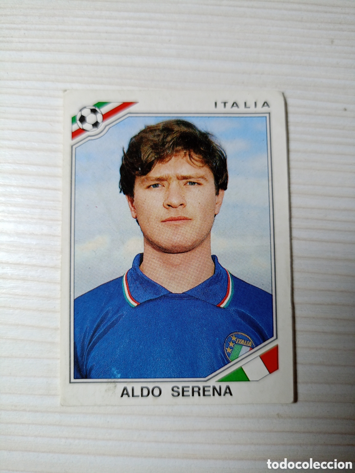 Figurine di Calcio: Cromo panini mundial Mexico 86 n&uacute;mero 51 Serena - Stickers album world cup 1986