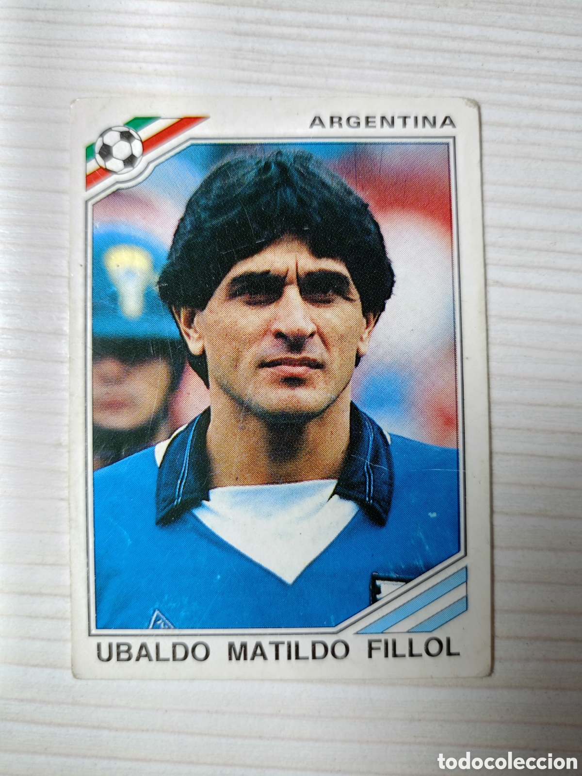 Cromos de F&uacute;tbol: 74 PANINI MEXICO 86 UBALDO MATILDO FILLOL - ARGENTINA MUNDIAL 1986 CROMO