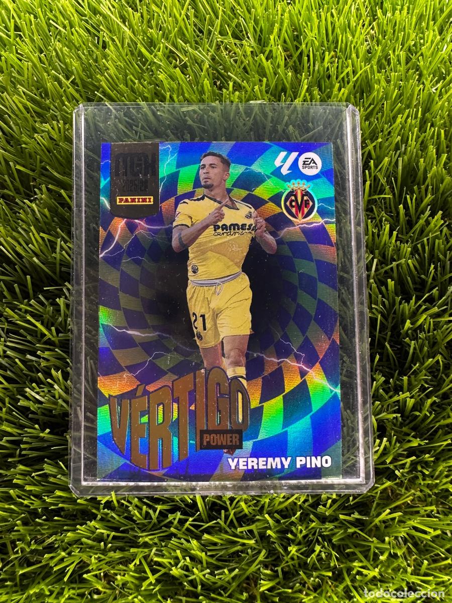 Cromos de F&uacute;tbol: N&ordm; P387 Yeremy Pino V&eacute;rtigo Power Villarreal CF Megacracks 25 26