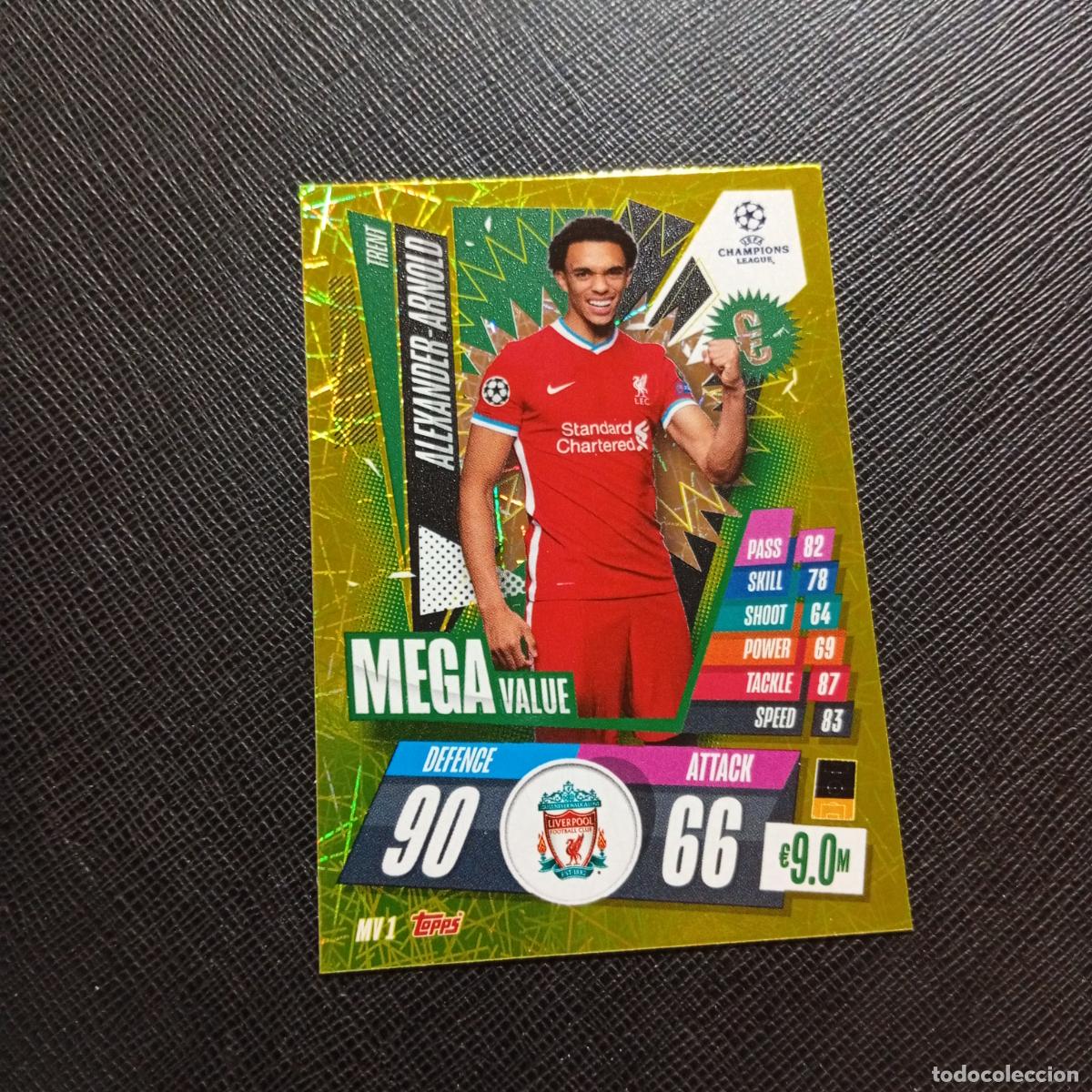 Cromos de F&uacute;tbol: ALEXANDER ARNOLD LIVERPOOL TOPPS MATCH ATTAX 2020 2021 CROMO 20 21 - (MD01/02-3) PG12 MEGA VALUE