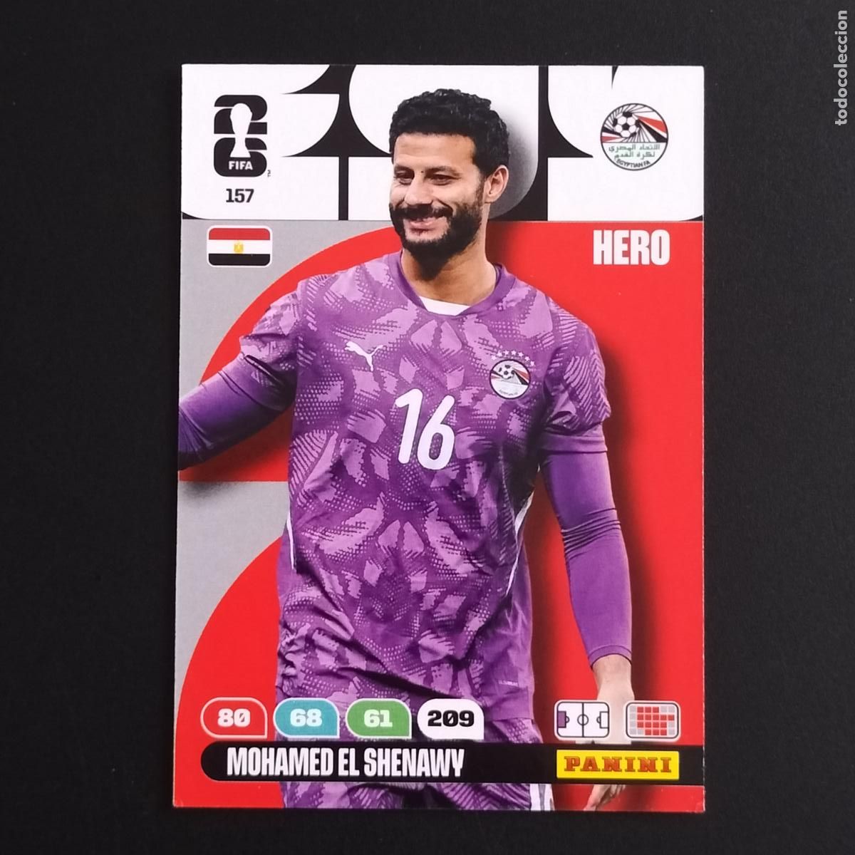 Cromos de F&uacute;tbol: 157 MOHAMED EL SHENAWY EGIPTO CROMOS ADRENALYN XL MUNDIAL 26 2026 FIFA WORLD CUP PANINI