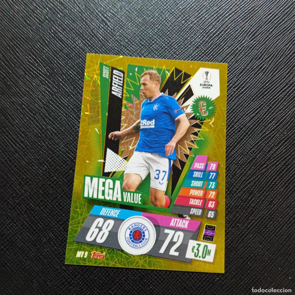 Cromos de F&uacute;tbol: ARFIELD RANGERS TOPPS MATCH ATTAX 2020 2021 CROMO 20 21 - (MD01/02-3) PG13 MEGA VALUE