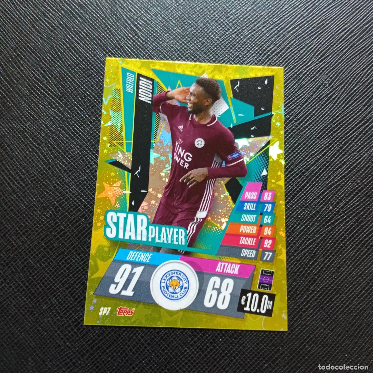 Cromos de F&uacute;tbol: NDIDI LEICESTER TOPPS MATCH ATTAX 2020 2021 CROMO 20 21 - (MD01/02-3) PG15 STAR PLAYER