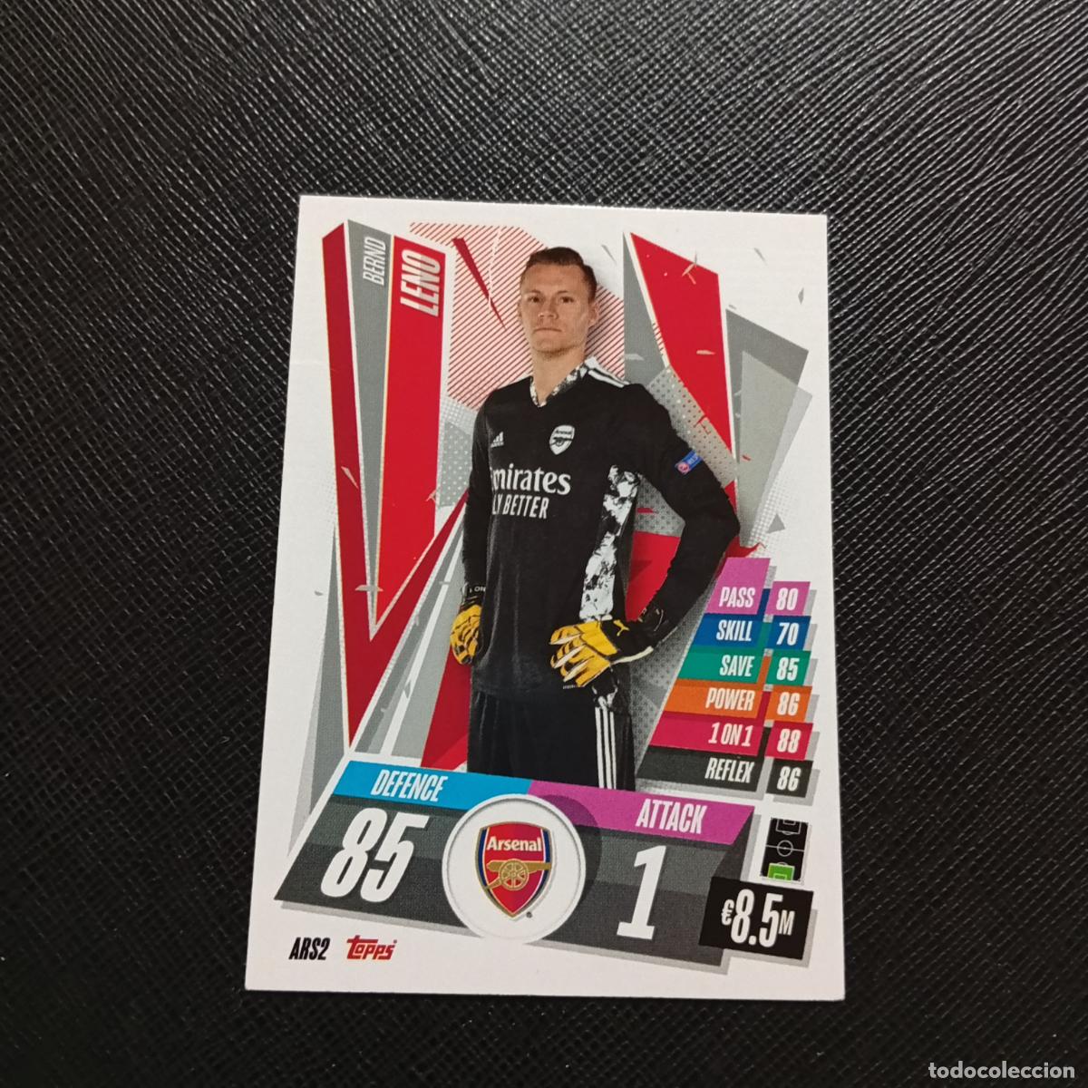 Cromos de F&uacute;tbol: LENO ARSENAL TOPPS MATCH ATTAX 2020 2021 CROMO 20 21 - (MD01/02-3) PG16