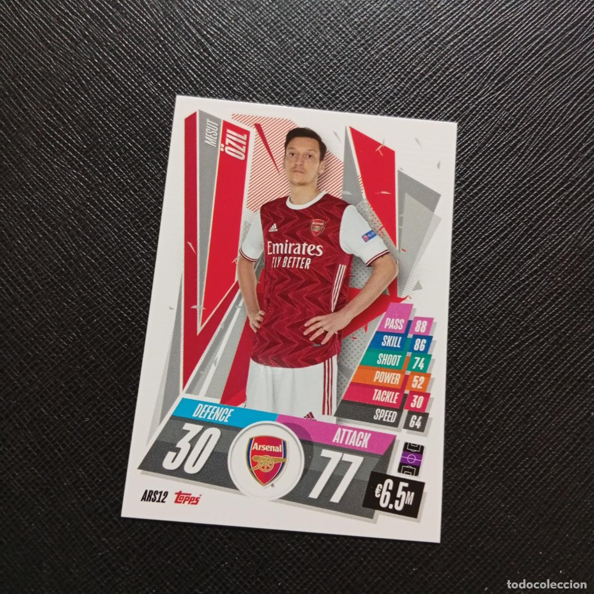 Cromos de F&uacute;tbol: OZIL ARSENAL TOPPS MATCH ATTAX 2020 2021 CROMO 20 21 - (MD01/02-3) PG17