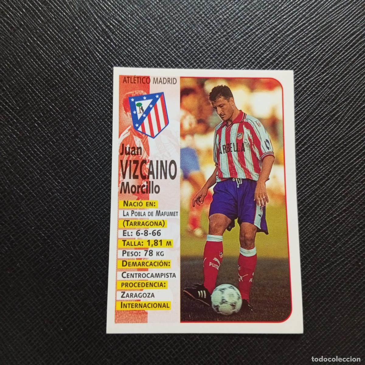 Cromos de F&uacute;tbol: 94 VIZCAINO AT MADRID PANINI 1998 1999 CROMO FUTBOL LIGA 98 99 - SIN PEGAR - A111 PG19 B