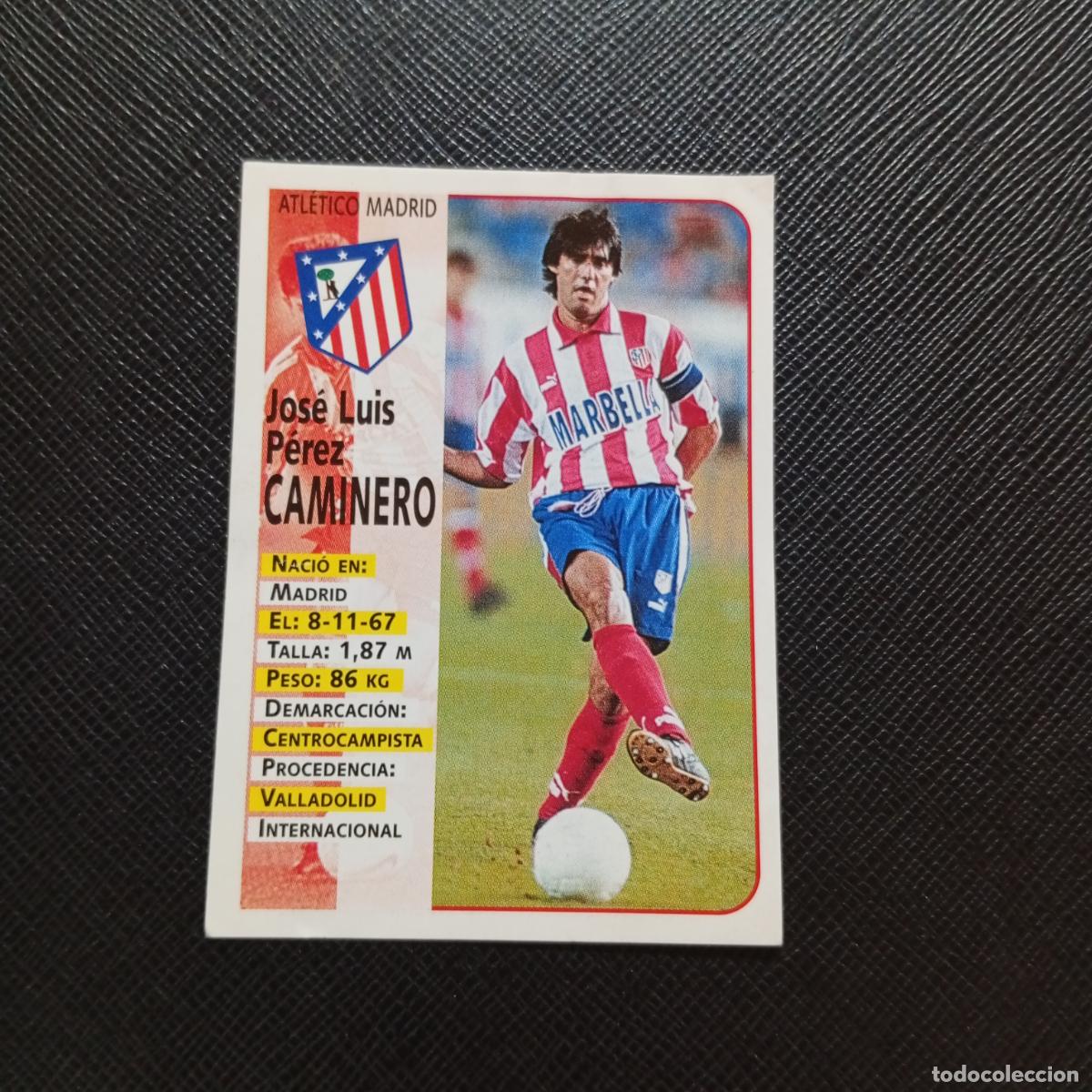 Cromos de F&uacute;tbol: 95 CAMINERO AT MADRID PANINI 1998 1999 CROMO FUTBOL LIGA 98 99 - SIN PEGAR - A111 PG37 BAJA