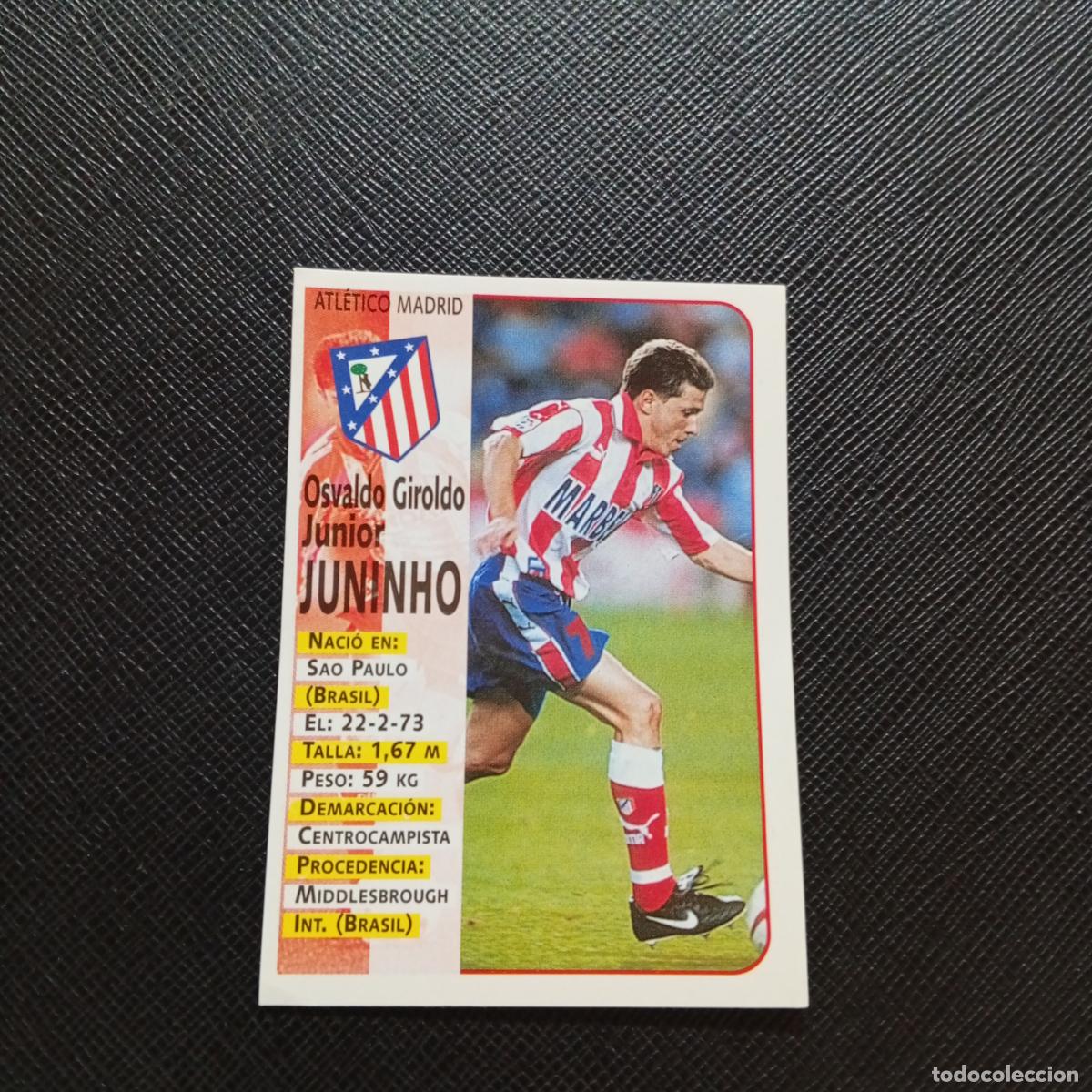 Cromos de F&uacute;tbol: 96 JUNINHO AT MADRID PANINI 1998 1999 CROMO FUTBOL LIGA 98 99 - SIN PEGAR - A111 PG37