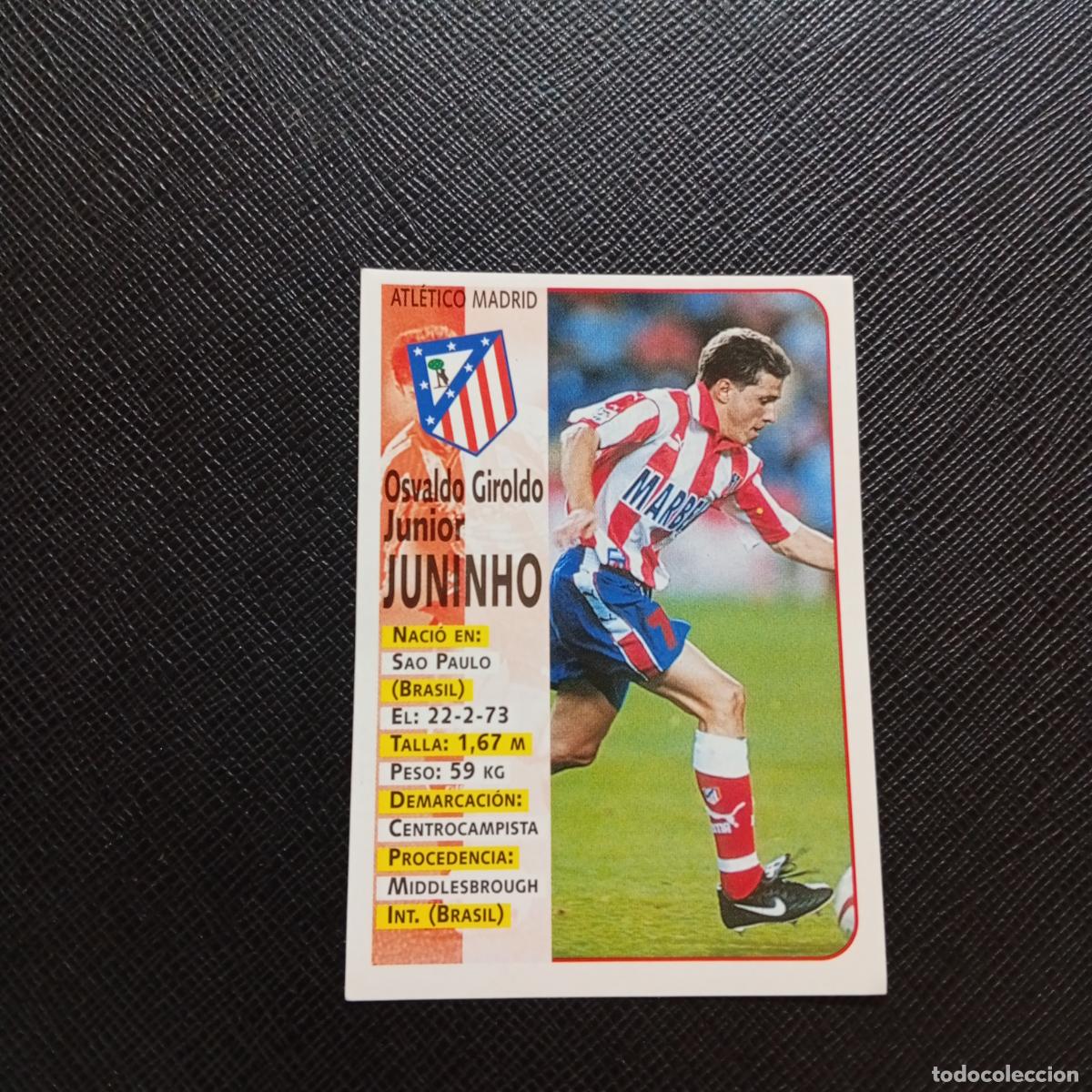 Cromos de F&uacute;tbol: 96 JUNINHO AT MADRID PANINI 1998 1999 CROMO FUTBOL LIGA 98 99 - SIN PEGAR - A111 PG37 B