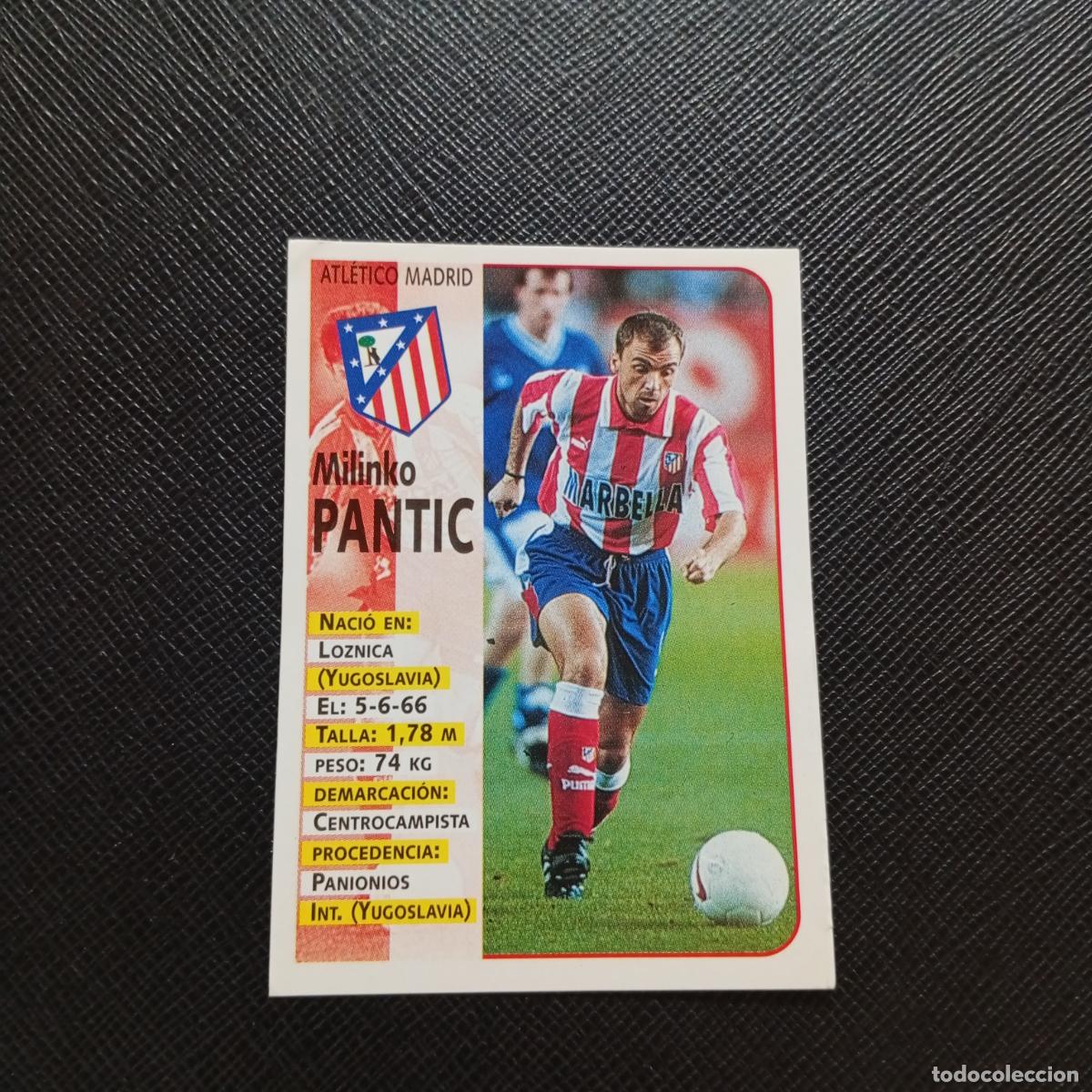 Cromos de F&uacute;tbol: 97 PANTIC AT MADRID PANINI 1998 1999 CROMO FUTBOL LIGA 98 99 - SIN PEGAR - A111 PG37