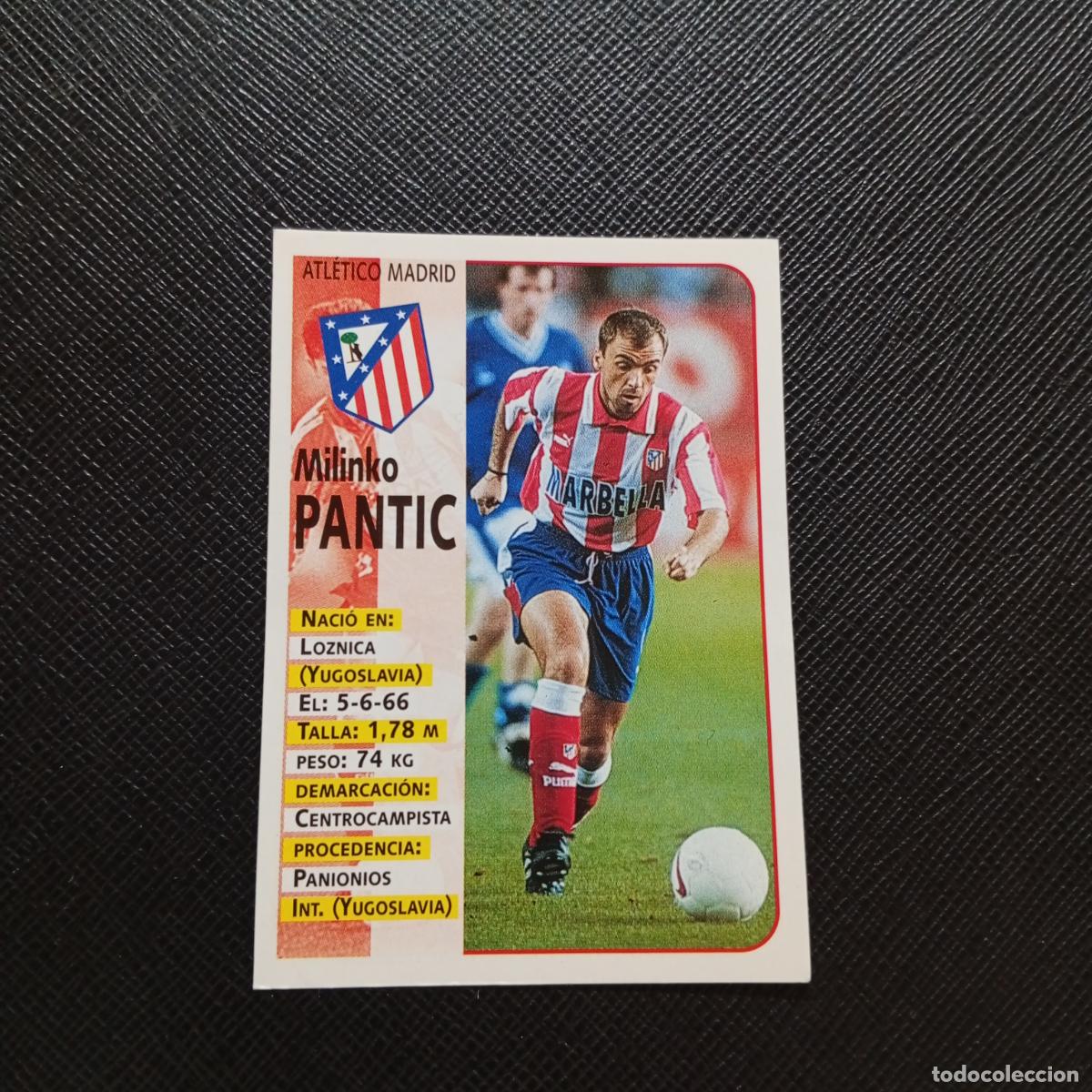 Cromos de F&uacute;tbol: 97 PANTIC AT MADRID PANINI 1998 1999 CROMO FUTBOL LIGA 98 99 - SIN PEGAR - A111 PG46