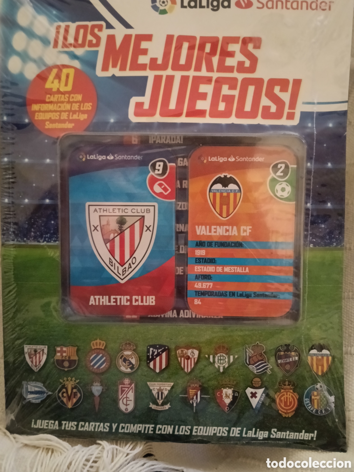 Cromos de F&uacute;tbol: Los mejores juegos ,-liga Santander