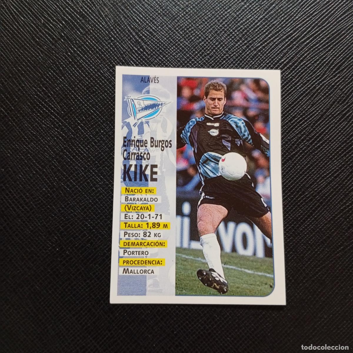 Cromos de F&uacute;tbol: 314 KIKE ALAVES PANINI 1998 1999 CROMO FUTBOL LIGA 98 99 - SIN PEGAR - A111 PG145