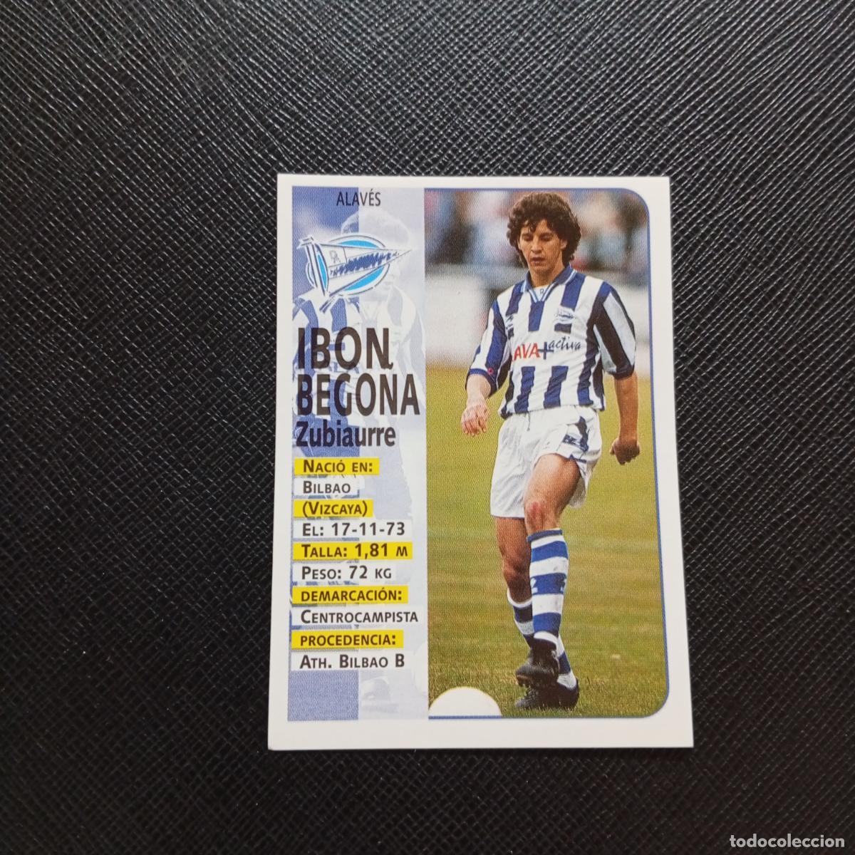 Cartes &agrave; collectionner de Football: 324 IBON BEGO&Ntilde;A ALAVES PANINI 1998 1999 CROMO FUTBOL LIGA 98 99 - SIN PEGAR - A111 PG154